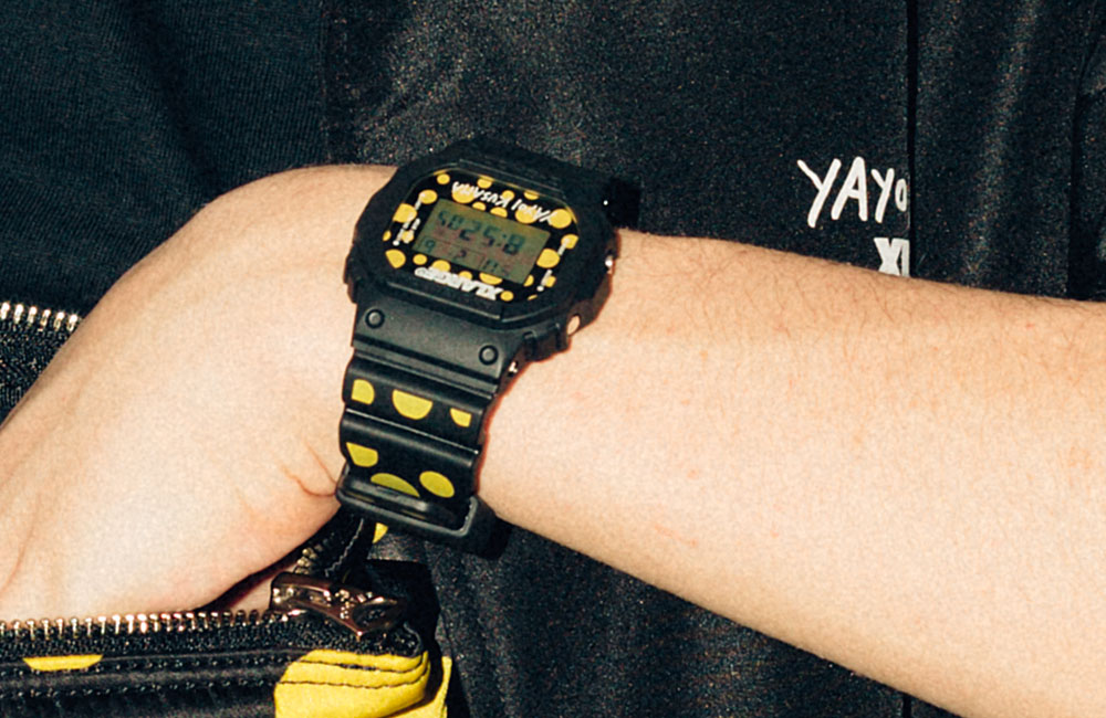 CASIO G-SHOCK x X-large コラボ Kusama Yayoi-