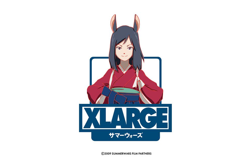 XLARGE × サマーウォーズ 【キングカズマ L】 | hartwellspremium.com