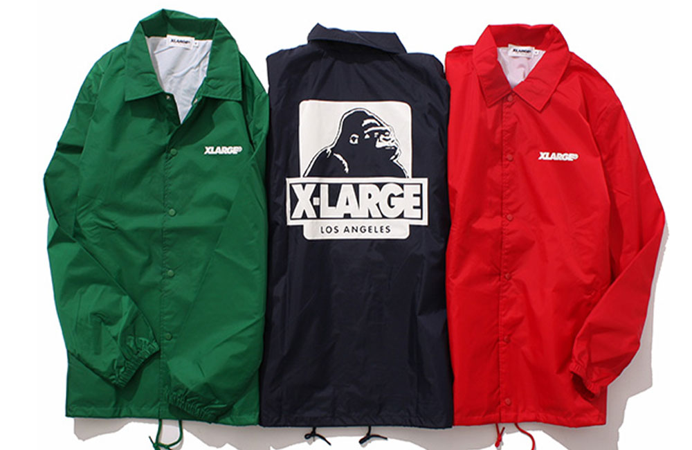 XLARGE コーチジャケット - ナイロンジャケット