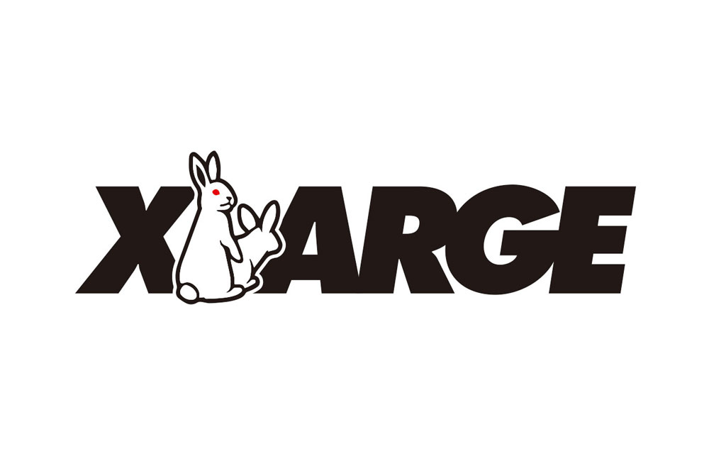 【限定コラボ】FR2 XLARGE⭐︎色情兎 パイルセンターロゴ 新品・未使用-