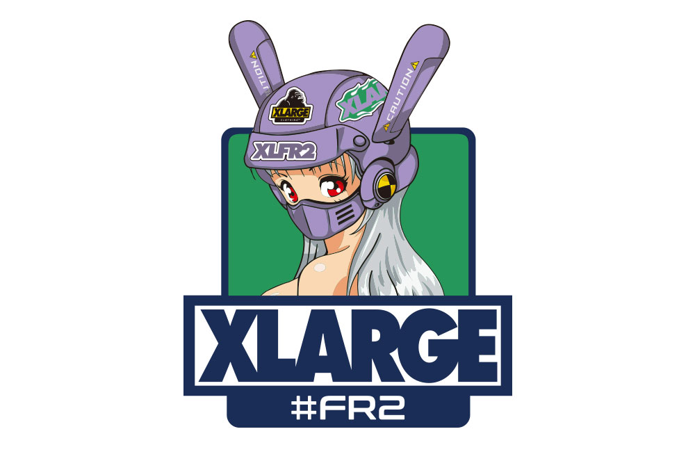 XLARGE Collaboration with ＃FR2