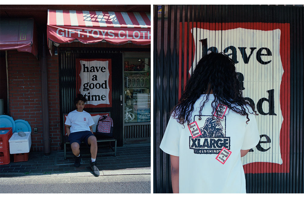 XLARGE×HAVE A GOOD TIME  Tシャツ