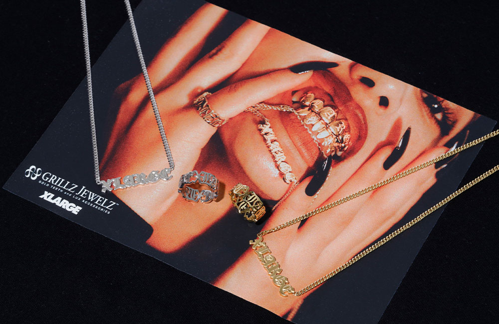 好評正規店XLARGE×GRILLZ JEWELZ アクセサリー