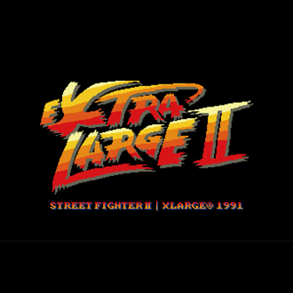 XLARGE®× Street Fighter II