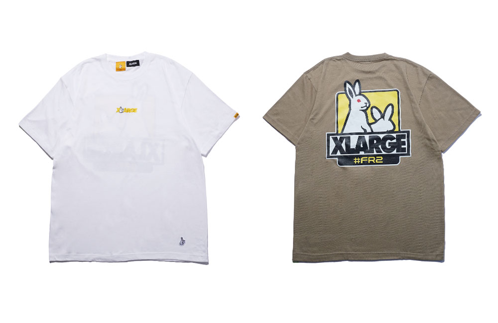 トップスFR2 × XLARGE Fxxk Icon Tee2