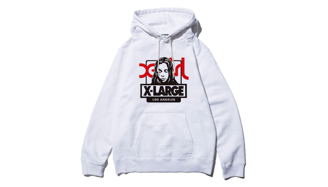 Xlarge × Xgirl コラボパーカー エクストララージ ブラック 黒 www