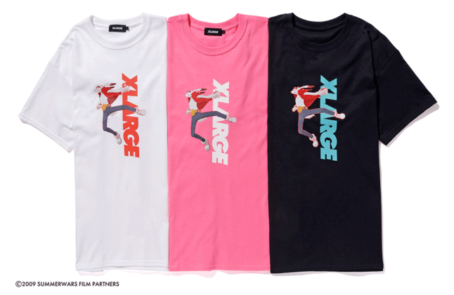 XLARGE サマーウォーズ コラボ  キングカズマ　黒 Mサイズ