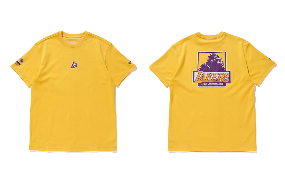 直販新品【希少】XLARGE NEWERA NBAコラボLakersロゴスウェット　L トップス