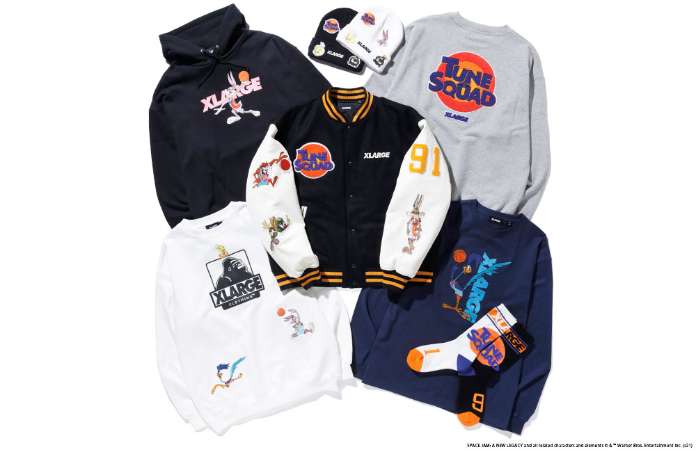 購入させていただきますブラックフライデーセール‼️XLARGE SPACE JAM スタジャン