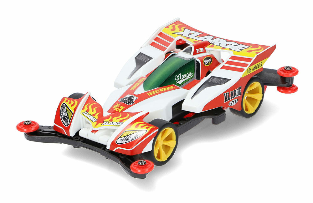 XLARGE × TAMIYA コラボ ミニ四駆「ハリケーンソニック」が2024