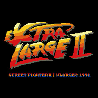 10.6.fri XLARGE®×STREET FIGHTER II