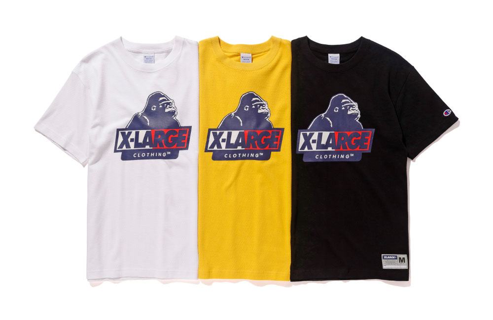 【超希少】　チャンピオン　エクストララージ　コラボ　Tシャツ 立体刺繍　XL