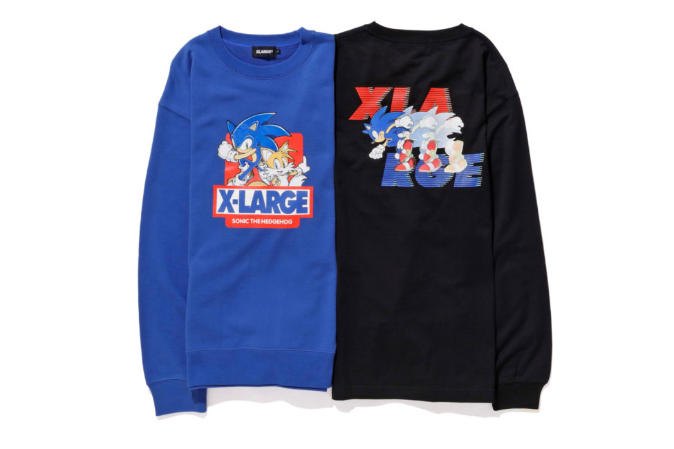 スタジャンSONIC THE HEDGEHOG×XLARGE スタジャン ソニック　XL