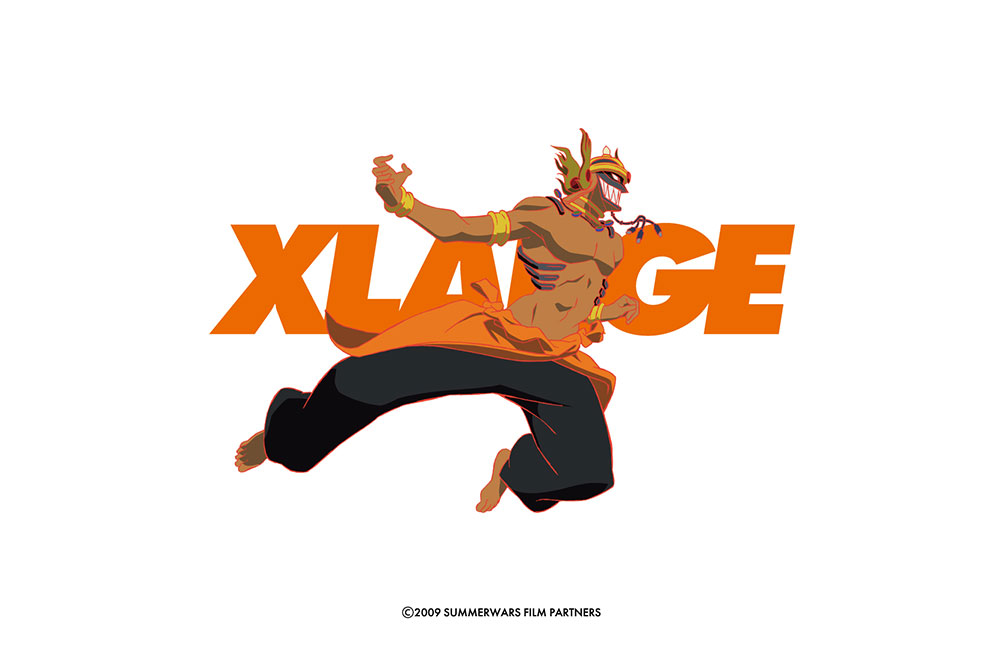 XLARGE　サマーウォーズ　KING KAZUMA　SUMMER WARS