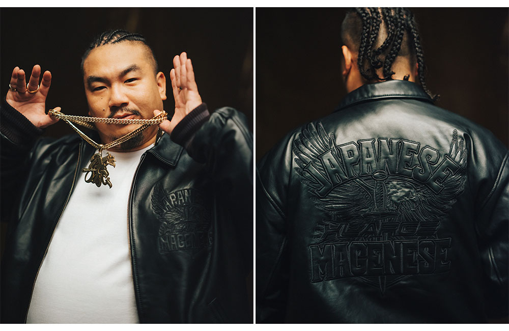 XLARGE×JAPANESE MAGENESE LEATHER JACKET目立つダメージ等はありません