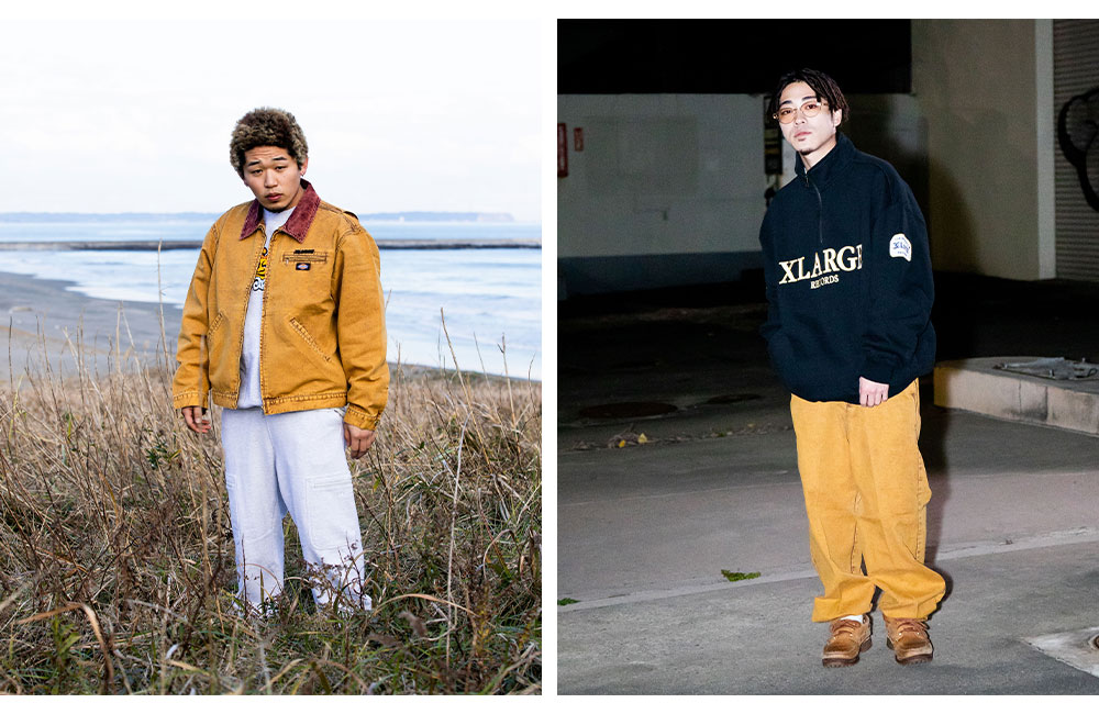 XLARGE×DICKIES ワークジャケット