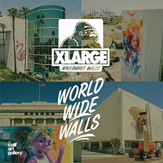 XLARGE × WORLD WIDE WALLS
