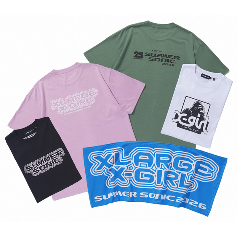 XLARGE × X-girl × SUMMER SONIC 2026