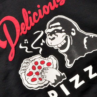 Delicious Pizza PULLOVER HOOD SWEAT
