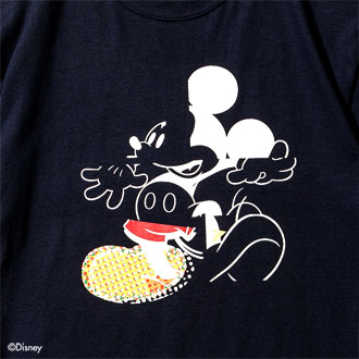 DISNEY COLLECTION S/S TEE CUT UP MICKEY