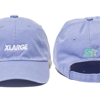 XLARGE®×STARTER BLACK LABEL 6 PANEL CAP